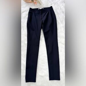 VERONICA BEARD BLACK STRETCH SKINNY pants 2